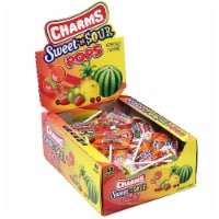 Charm Pops Sweet and Sour Suckers 48 Ct Perspective: Main