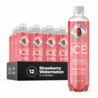 Strawberry Watermelon Sparkling Ice - 12 Pack