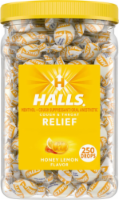 Relief Honey Lemon Cough Drops - 50 Count