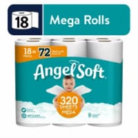 Angel Soft Toilet Paper 18 Mega Rolls