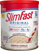 SlimFast Original Meal Replacement Shake Mix Powder French Vanilla 12.83 Oz