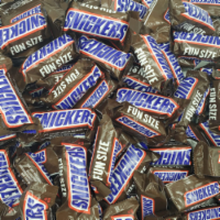 Snickers Milk Chocolate Fun Size Candy Bars - 2 Lbs