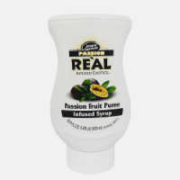 Real Puree Infused Syrup 16.9 fl oz. - Passion Fruit