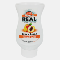 Real Puree Infused Syrup 16.9 fl oz. - Peach