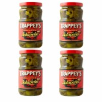 Trappey's Sliced Jalapeno Peppers 12 fl oz - Pack of 4