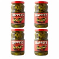 Trappey's Sliced Jalapeno Peppers 12 fl oz - Pack of 4