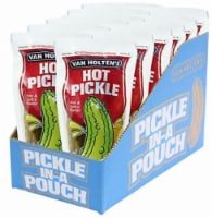 Van Holten's Pickles in a Pouch Pack of 12 - Hot Pickles