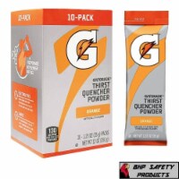 Gatorade Thirst Quencher Powder Sticks 10 Servings 8 Boxes - Orange