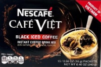 Nescafe Cafe Viet Black Iced Instant Coffee 16g - 15 Sachets