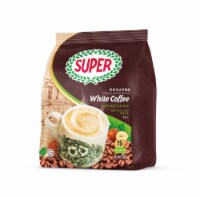 Super 3-In-1 Instant Hazelnut Charcoal Roasted White Coffee 36g - 15 Sachets