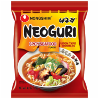 Nongshim Neoguri Spicy SeaFood Udon Instant Noodles 4.23 oz - 10 Packs