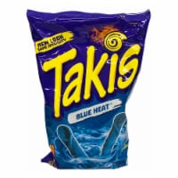 Takis Blue Heat Hot Chili Pepper Tortilla Chips 9.9 oz