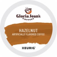 Gloria Jean's Hazelnut Coffee Medium Roast 24 Count