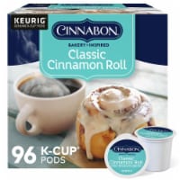 Cinnabon Classic Cinnamon Roll Coffee Light Roast 96 Count