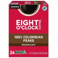 Eight O'Clock Coffee K-Cup Pods 24 Count - Colombian Peaks