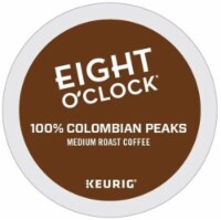 Eight O'Clock Coffee K-Cup Pods 48 Count - Colombian Peaks