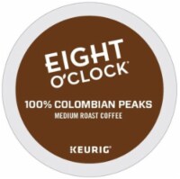 Eight O'Clock Coffee K-Cup Pods 96 Count - Colombian Peaks