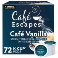 Café Escapes Keurig K-Cup Pod 72 Count - Vanilla