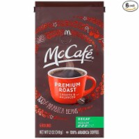 McCafe Coffee Ground Bag 12 oz 6 Pack - Premium Roast Decaf