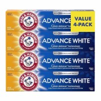 Arm & Hammer Clean Mint Toothpaste 6 oz 4 Pack - Advance White