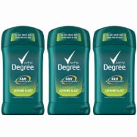 Degree Men Anti-Perspirant Deodorant Solid Extreme Blast 2.7oz - 3 Pack