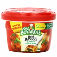 Chef Boyardee Beef in Tomato & Meat Sauce Ravioli 7.5 oz - 12 Bowls