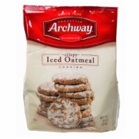 Archway Classics Crispy Iced Oatmeal Cookies 12 oz