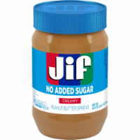 JIF No Sugar Added Creamy Peanut Butter 33.5 oz