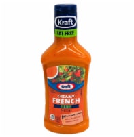 Kraft Fat Free Creamy French Salad Dressing 16 oz