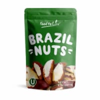 Food To Live Vegan & Raw Brazil Nuts 0.5 Lb