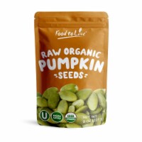 Food To Live Raw Organic Pumpkin Seeds - 0.5 Lb