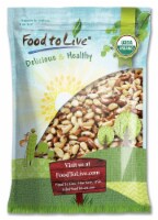 Food To Live Organic Brazil Nuts - 8 Lbs