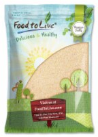Food To Live Dried Coarse Garlic Granules - 10 Lbs