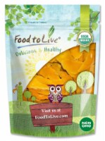 Food To Live Organic Dried Mango Cheeks - 1.5 Lbs