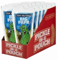 Van Holten's Pickles in a Pouch Pack of 12 - Big Papa
