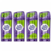 Lady Speed Stick Antiperspirant Deodorant Invisible Dry 2.3oz - Pack of 4
