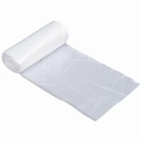 Kitcheniva Clear Plastic Trash Garbage Bags 48 Pack - 4 Gal