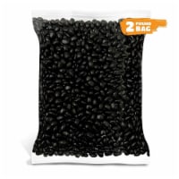 Black Licorice Jelly Beans Candy - 2 Lbs