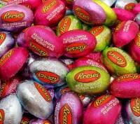 Peanut Butter Milk Chocolate Half Eggs - 3 Lbs