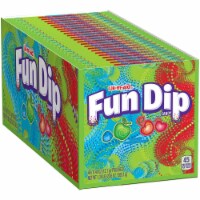 Fun Dip Cherry & Razz Apple Powdered Candy - 0.43 Oz (48 Count)