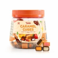 Funtasty Caramel Assorted Cubes Candy - 100 Pieces