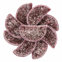 Fruit Slices Jelly Chewy Gummy 4oz - Grape