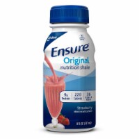 Ensure Original Nutrition Strawberry Meal Replacement Shakes - 24 Pack Perspective: Main