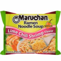 Maruchan Lime Chili Shrimp Ramen Noodles 3 oz - 24 Pack