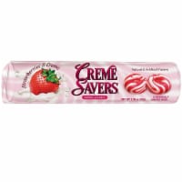 Creme Savers Strawberries And Creme Hard Candy - 12 Count