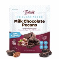 Funtasty Sugar Free Milk Chocolate Keto Friendly 1 Lb - Covered Pecans