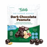 Funtasty Sugar Free Dark Chocolate Keto Friendly 1 Lb - Covered Peanuts