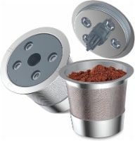 Kitcheniva Stainless Steel Reusable K Cups For K Supreme - Pack of 2