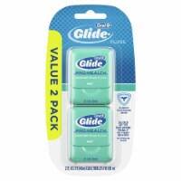Oral-B Glide Mint Pro-Health Dental Floss 43.7 Yd - Pack of 2
