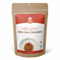 Organic Dried Crushed Red Pepper Flakes 8 oz